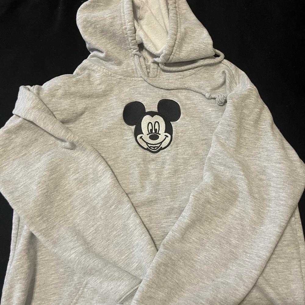 Disney Gray Mickey Mouse Hoodie